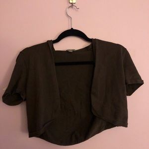 Brown Shoulder Shirt